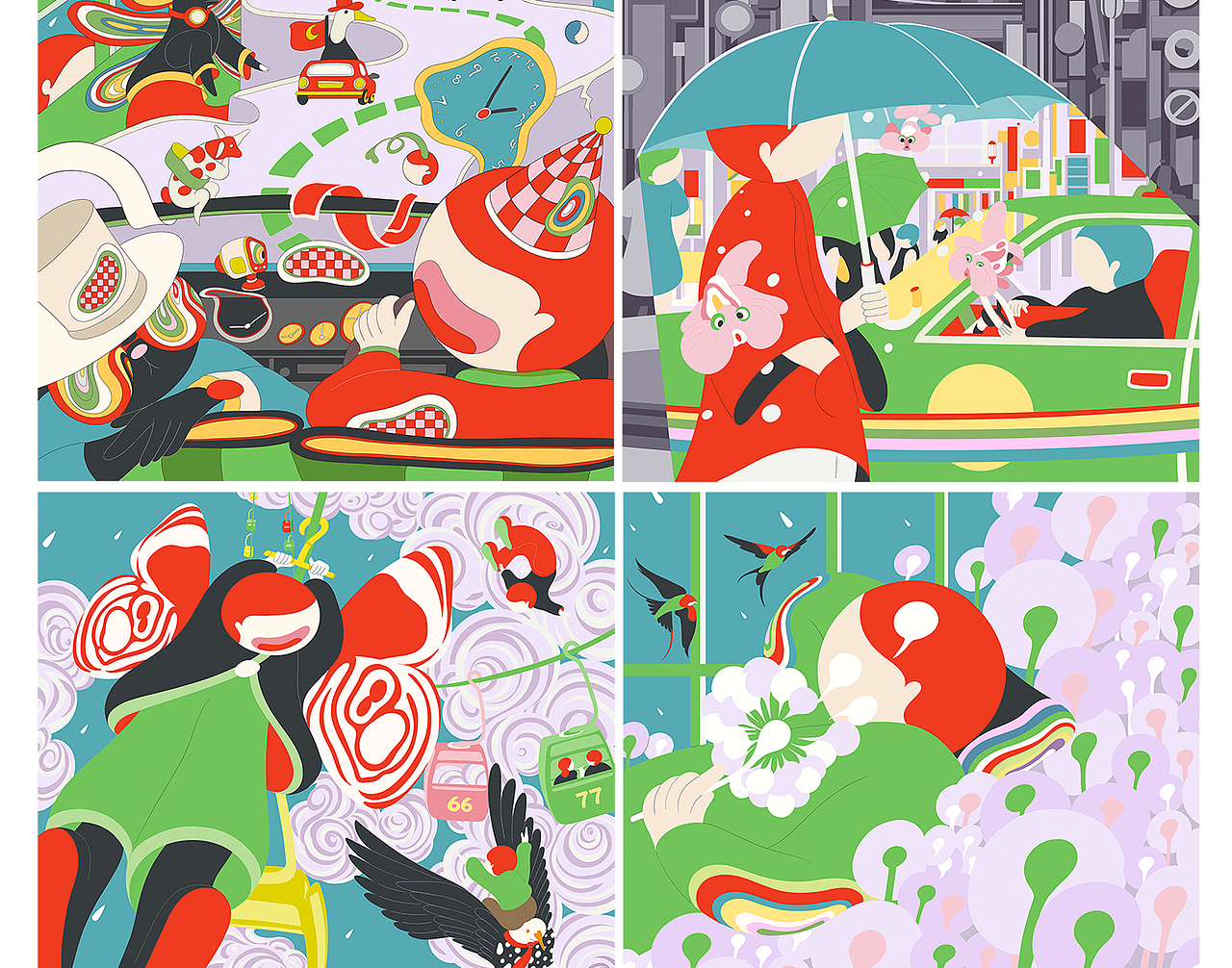 2024插画创作总结