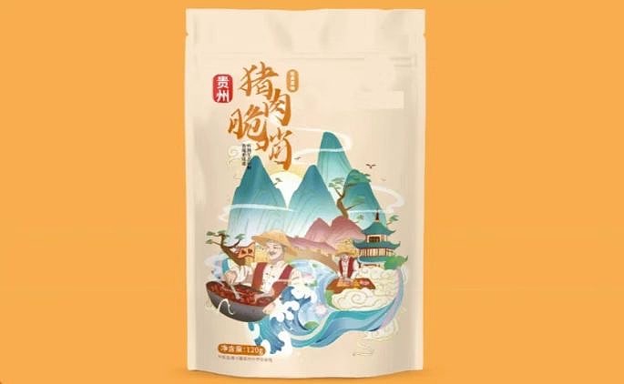 国潮风猪肉脆哨食品包装设计（图ZMzgzNzc3NjA4） - 包装 - 站酷设计师东阳唯创品牌设计原创素材 - 站酷ZCOOL