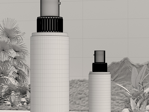 化妆品建模渲染