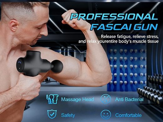 筋膜枪渲染（个人主页-ZNzEyMDQ0MjQ=） - 电商 - 站酷设计师榴莲味的猪猪屁原创素材 - 站酷ZCOOL