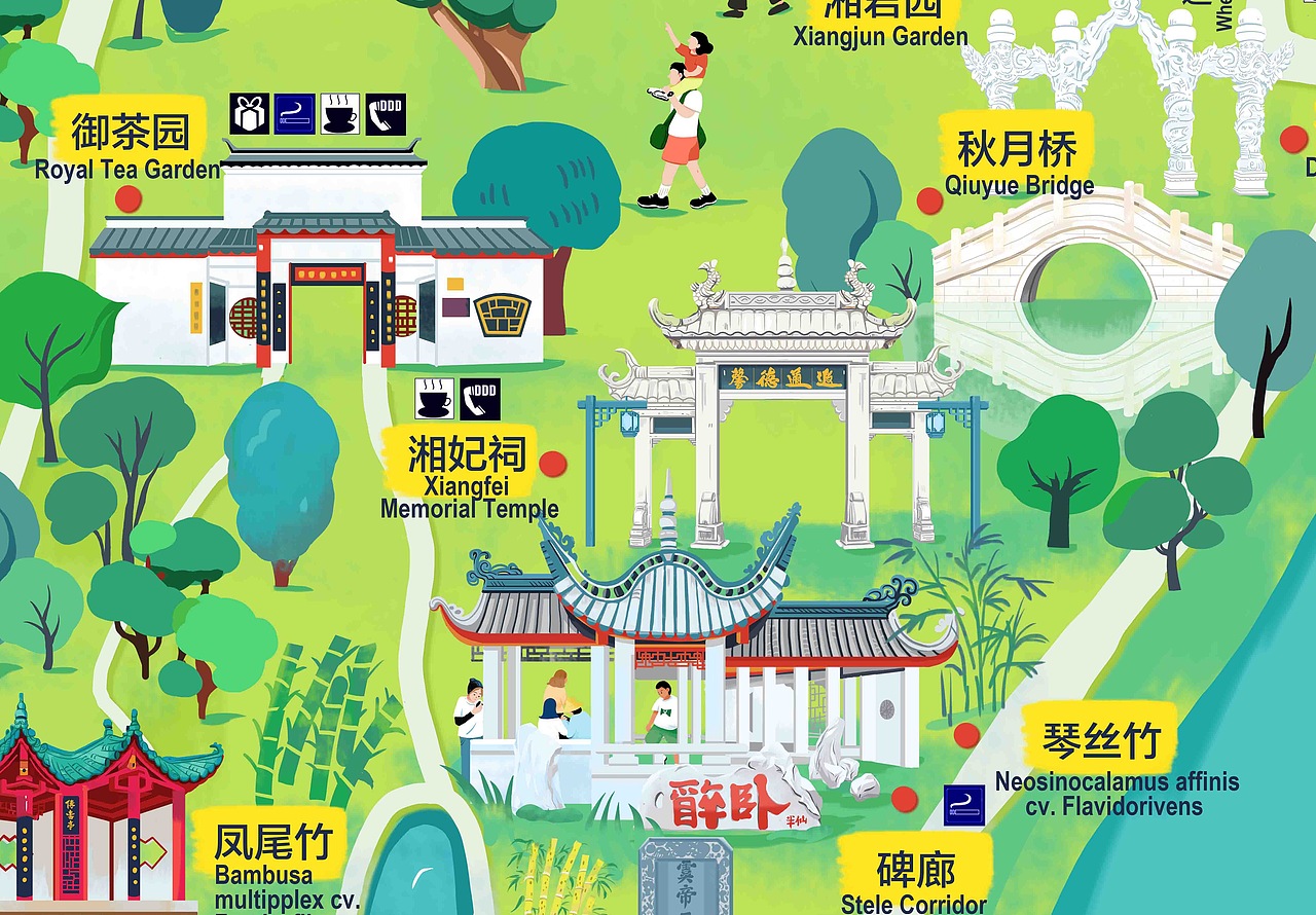 手绘地图插画设计（图ZMzgzNzkxNDE2） - 商业插画 - 站酷设计师由程程yoyo原创素材 - 站酷ZCOOL