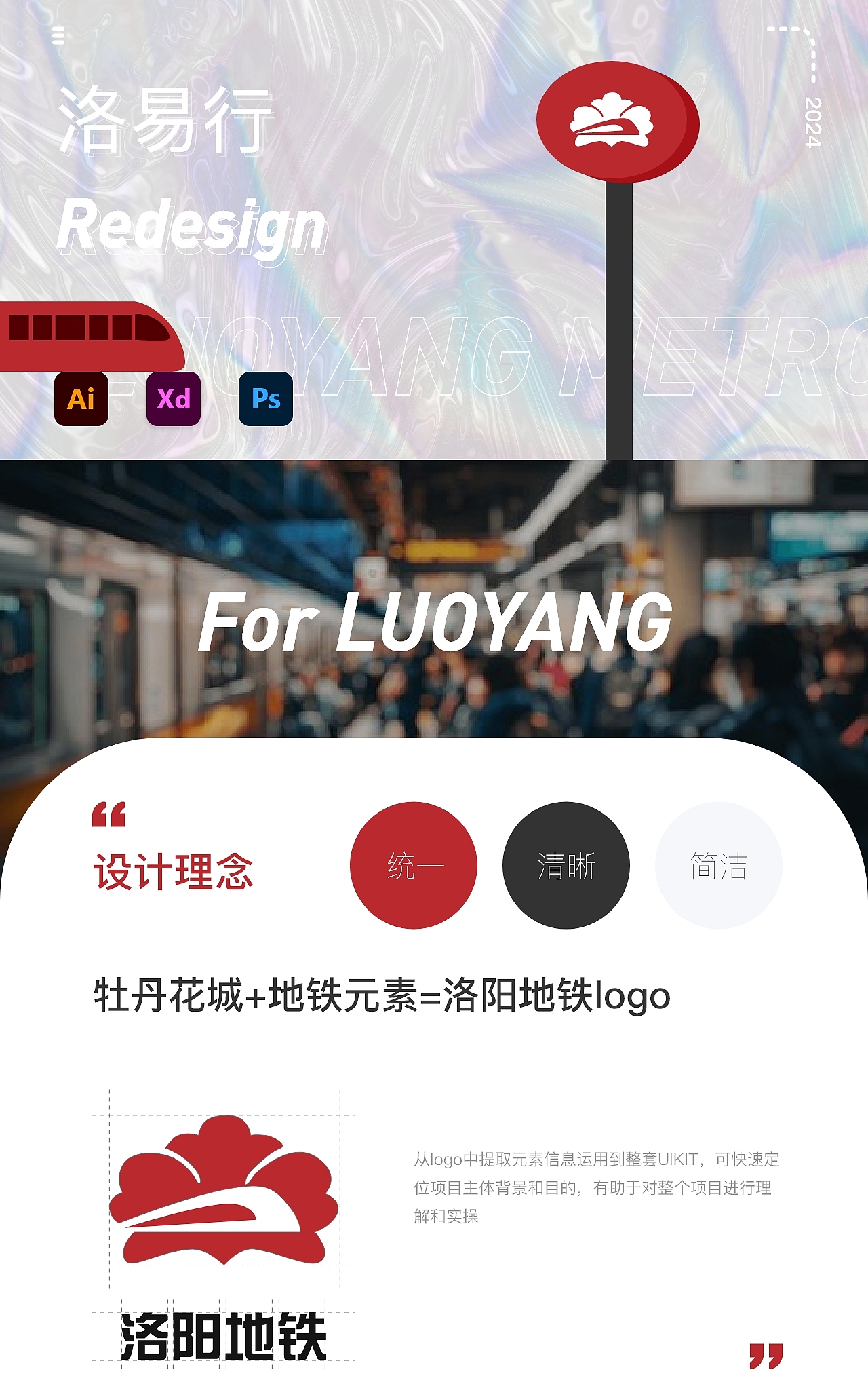 洛阳地铁之洛易行Redesign（图ZMzgzODAxOTA0） - APP界面 - 站酷设计师盐甜甜甜甜甜原创素材 - 站酷ZCOOL