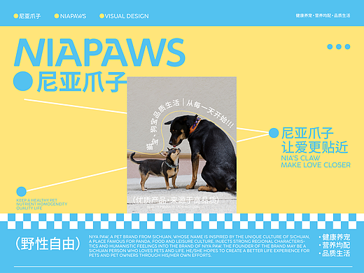 宠物品牌（尼亚爪子）丨品牌VI 全案设计