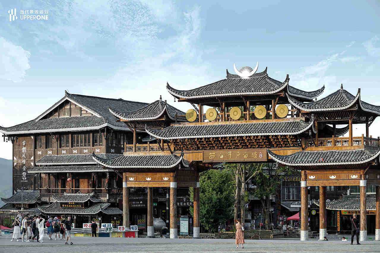 贵州黔东南地标西江千户苗寨景观设计