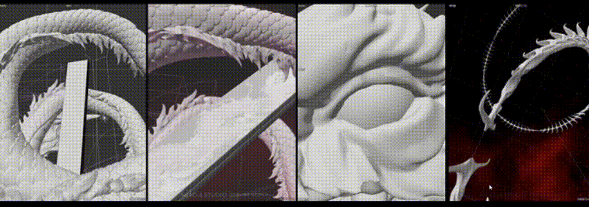 千妍CHEERYEP 萤龙烛升 2024龙年CGI