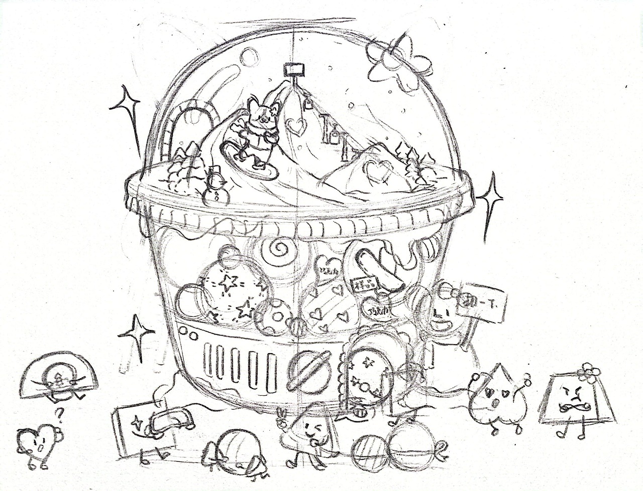 《冬日扭蛋机》