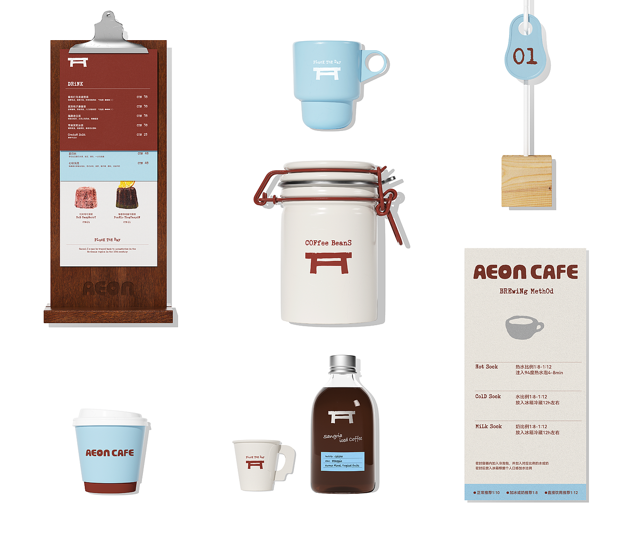 AEON CAFE咖啡可露丽品牌全案设计（图ZMzgzODI0NDY0） - 品牌 - 站酷设计师FungoDesign原创素材 - 站酷ZCOOL
