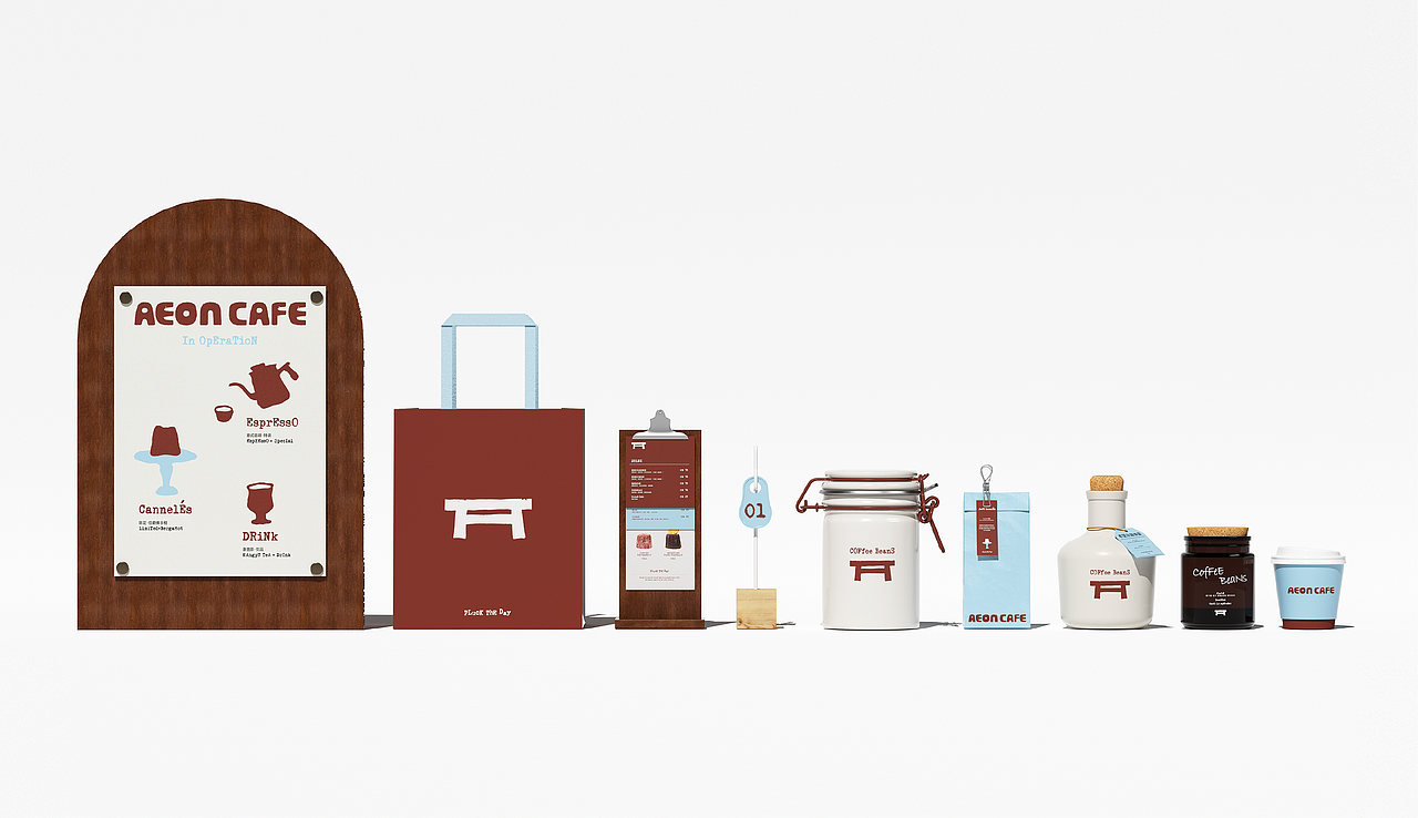 AEON CAFE咖啡可露丽品牌全案设计（图ZMzgzODI0NjI0） - 品牌 - 站酷设计师FungoDesign原创素材 - 站酷ZCOOL