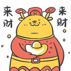 瑞比过年啦-日常表情包第⑦弹（图ZMzgzODMzNTYw） - 网络表情 - 站酷设计师RE鱼知原创素材 - 站酷ZCOOL