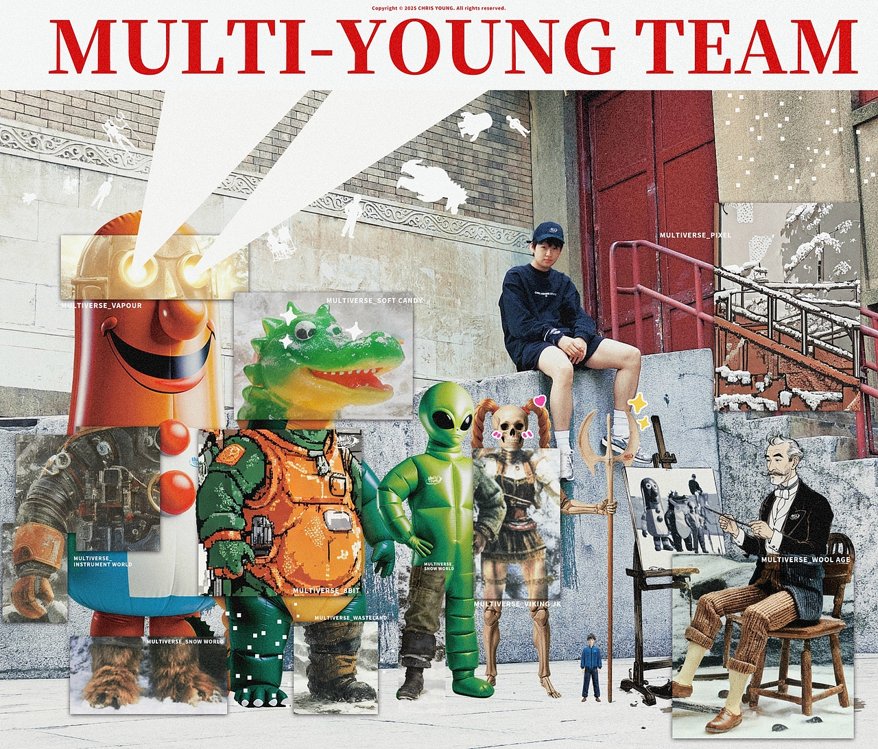 MULTI-YOUNG TEAM X WHEE (内含赠品)