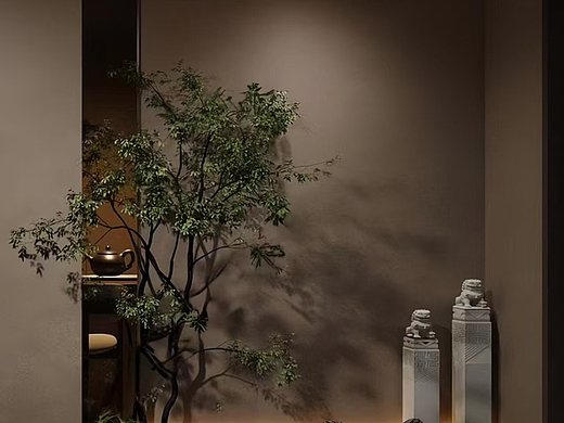 茶室效果图