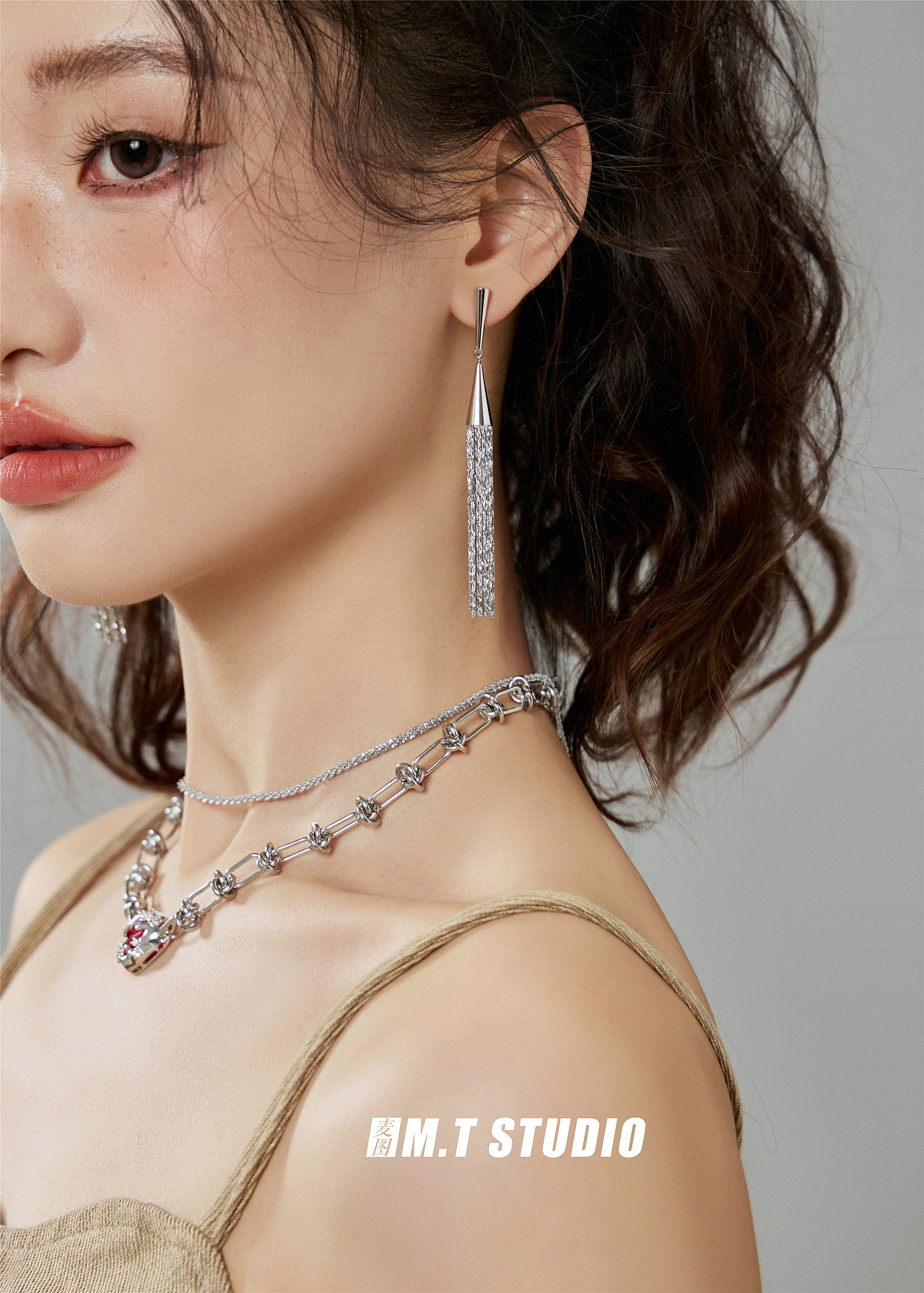 冷淡风饰品模特图丨跨境丨珠宝首饰丨