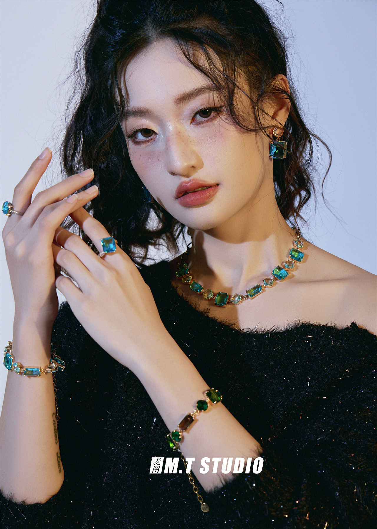 冷淡风饰品模特图丨跨境丨珠宝首饰丨