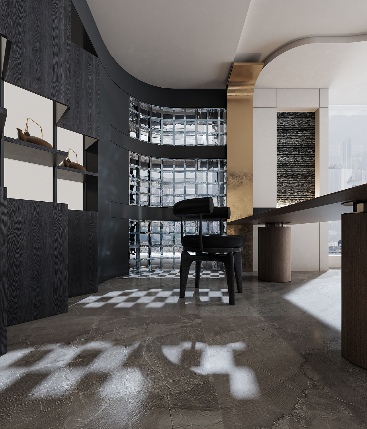 近期渲染丨办公室