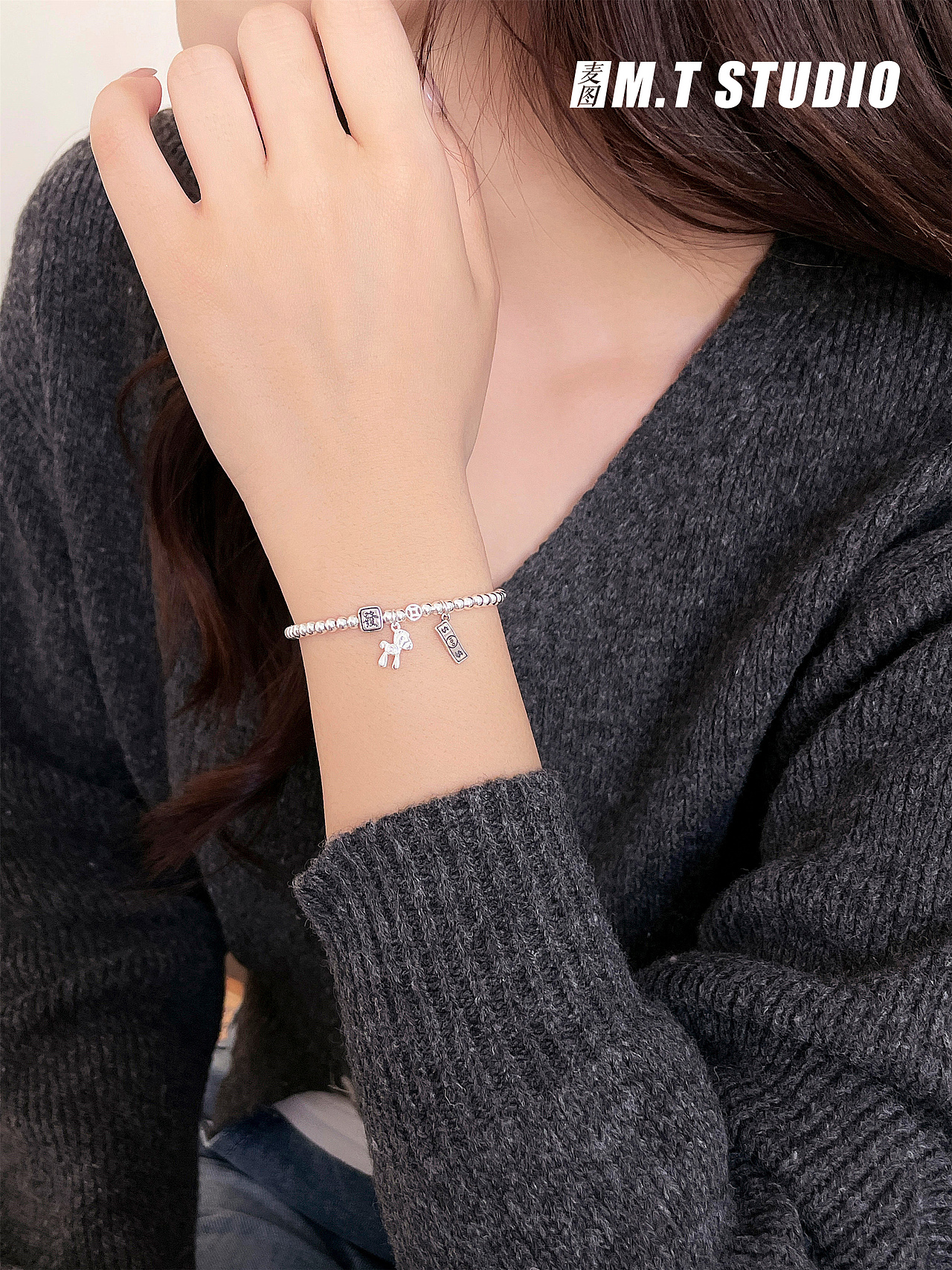 网感丨手机片丨项链丨手链丨耳环丨模特图丨首饰