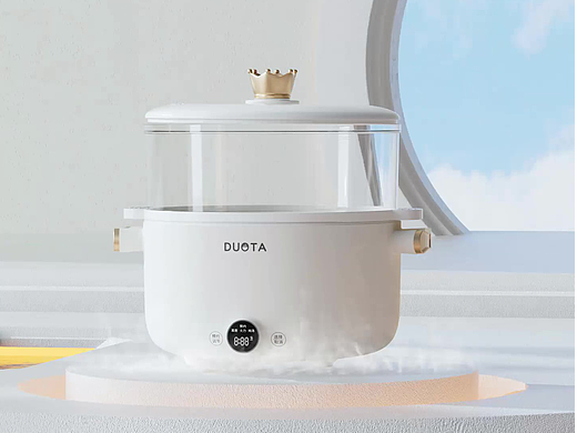 电煮锅丨厨具丨3D动画视频丨C4D产品渲染 ✖ 有点文化