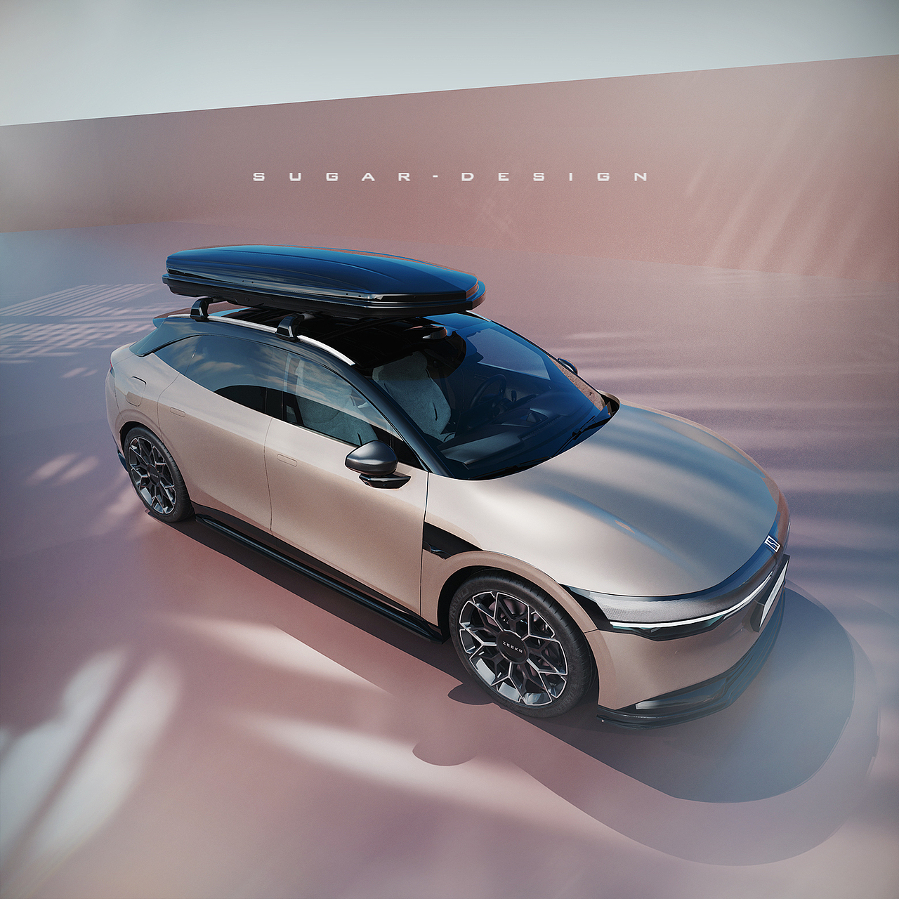 更犀利的风格！极氪007GT猎装车新车预览！（图ZMzgzODYwMTg4） - 交通工具 - 站酷设计师sugarchow原创素材 - 站酷ZCOOL