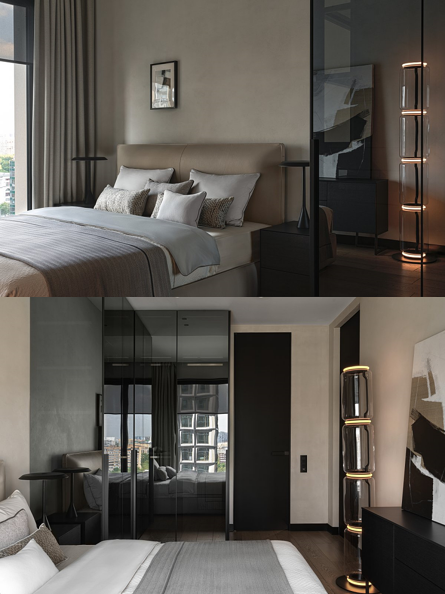 89㎡黑白简约小户型公寓（图ZMzgzODYyMjI0） - 家装设计 - 站酷设计师舍作设计分享原创素材 - 站酷ZCOOL