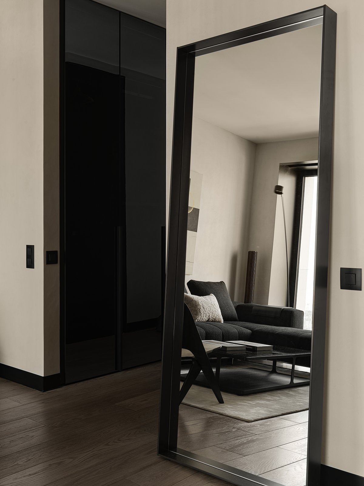 89㎡黑白简约小户型公寓（图ZMzgzODYyMjQ0） - 家装设计 - 站酷设计师舍作设计分享原创素材 - 站酷ZCOOL