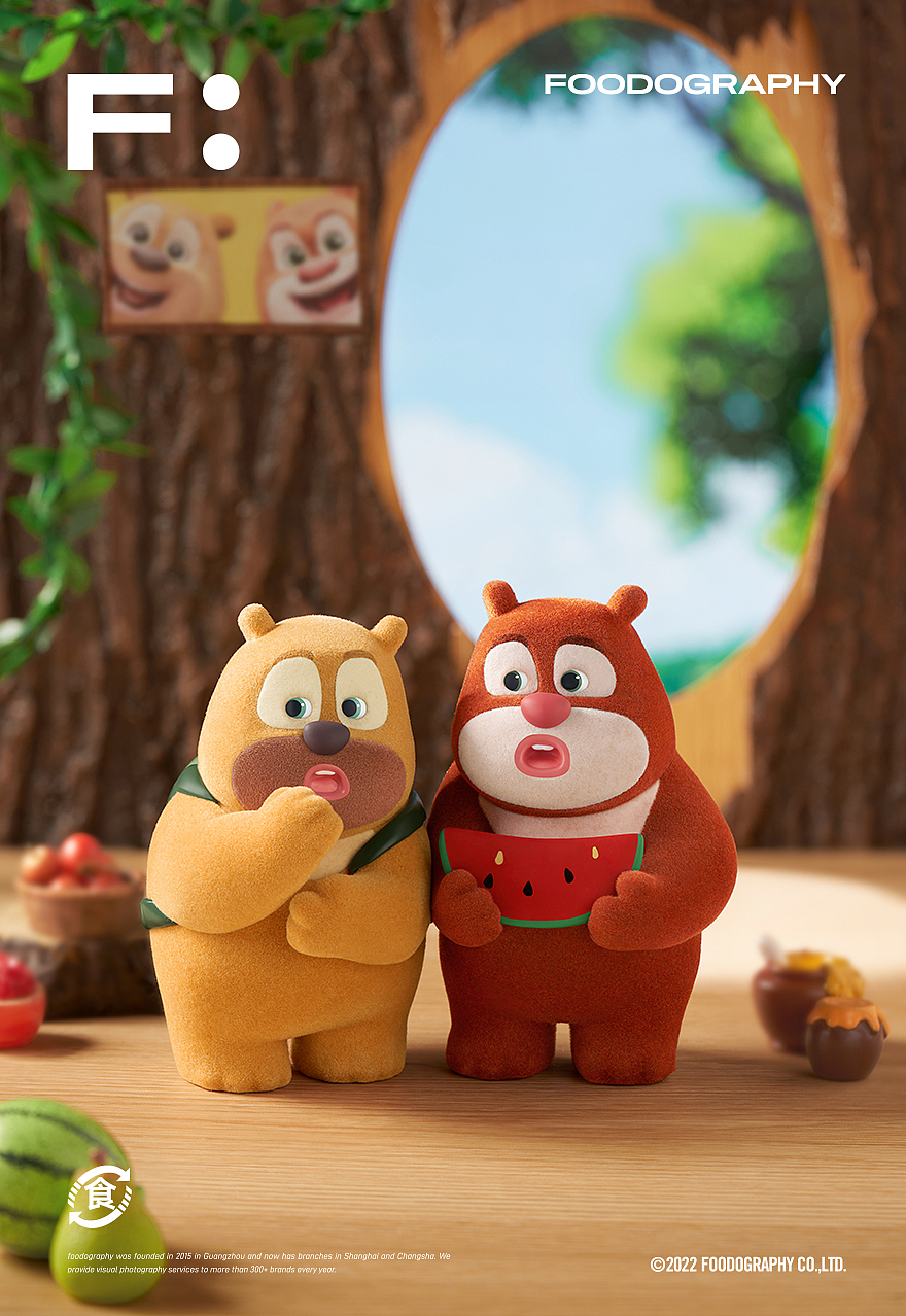 潮玩摄影 | 熊出没盲盒 X 食摄集