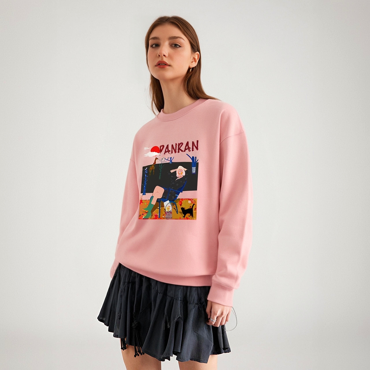PANRAN设计师品牌《猫和女人》系列（图ZMzgzODY3MDY4） - 休闲/流行服饰 - 站酷设计师暘坤原创素材 - 站酷ZCOOL