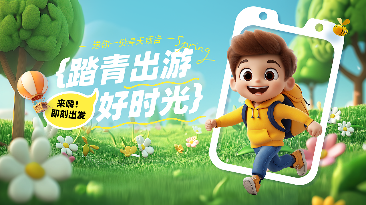 踏青出游好时光 | 活动主视觉