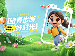 踏青出游好時(shí)光 | 活動(dòng)主視覺(jué)