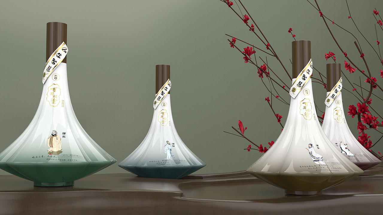 百年糊涂《诗酒人生》（图ZMzgzODc3OTQw） - 包装 - 站酷设计师哈哈莹原创素材 - 站酷ZCOOL