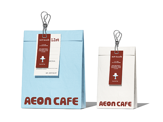AEON CAFE咖啡可露丽品牌全案设计