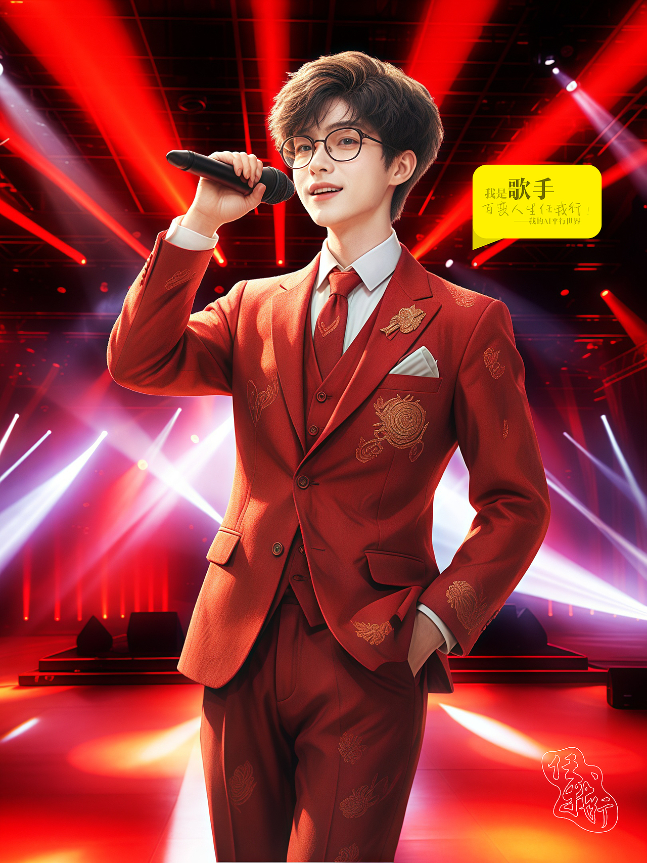 百变人生任我行！ ——我的AI平行世界（图ZMzgzODg2OTI0） - AI作品 - 站酷设计师泉韦原创素材 - 站酷ZCOOL