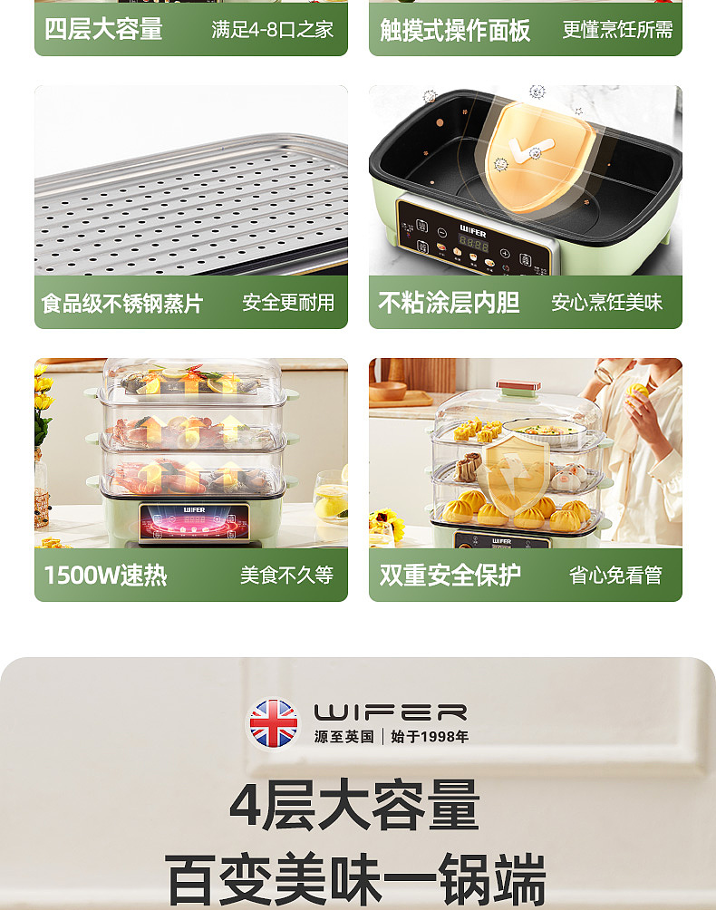 电商好夫人英国品牌产品摄影 |电蒸锅【图文】