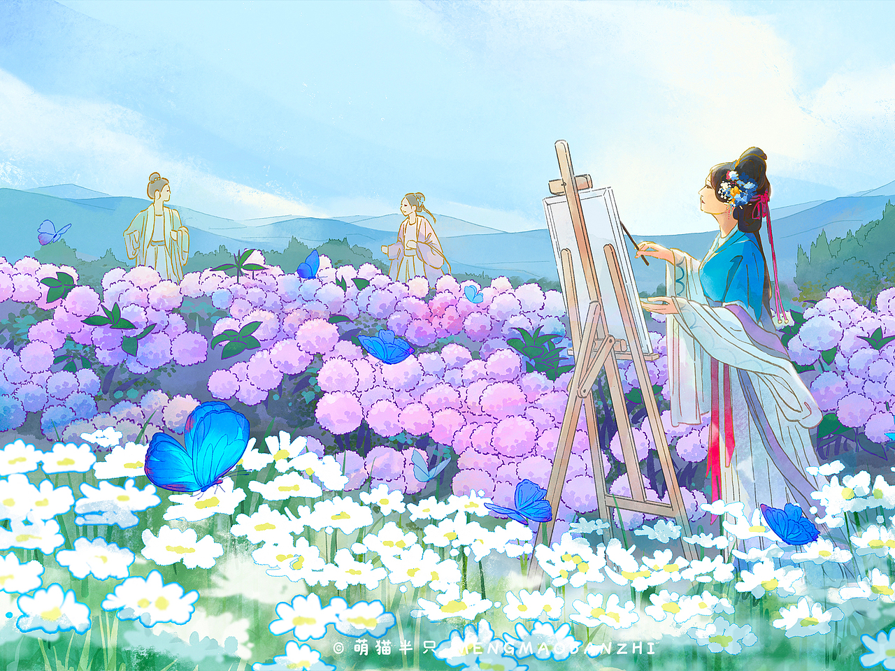 【夏】花海-二十四节气(立夏)