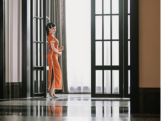 不穿一次旗袍都不知道自己有多美