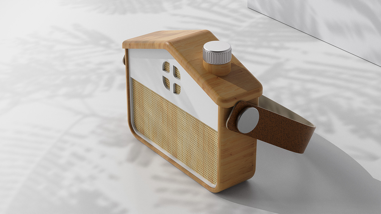 Home竹编音箱设计
