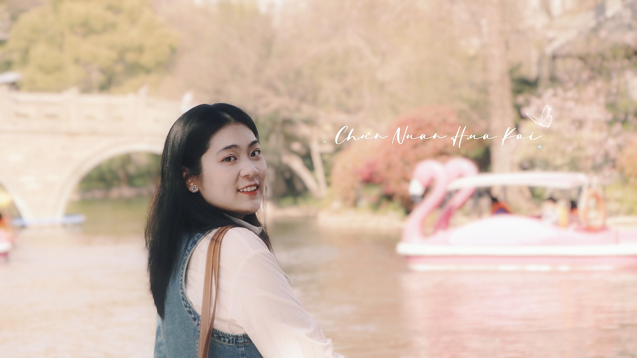 Lily 晚樱时节 公园Sakura