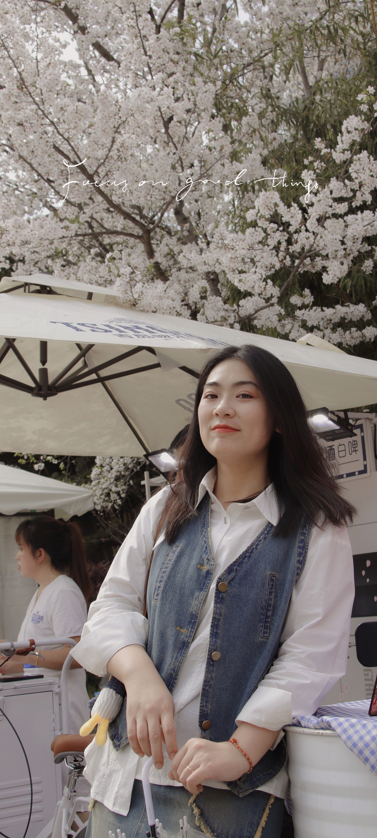 Lily 晚樱时节 公园Sakura（图ZMzgzOTAwODIw） - 人像摄影 - 站酷设计师顾书悦原创素材 - 站酷ZCOOL