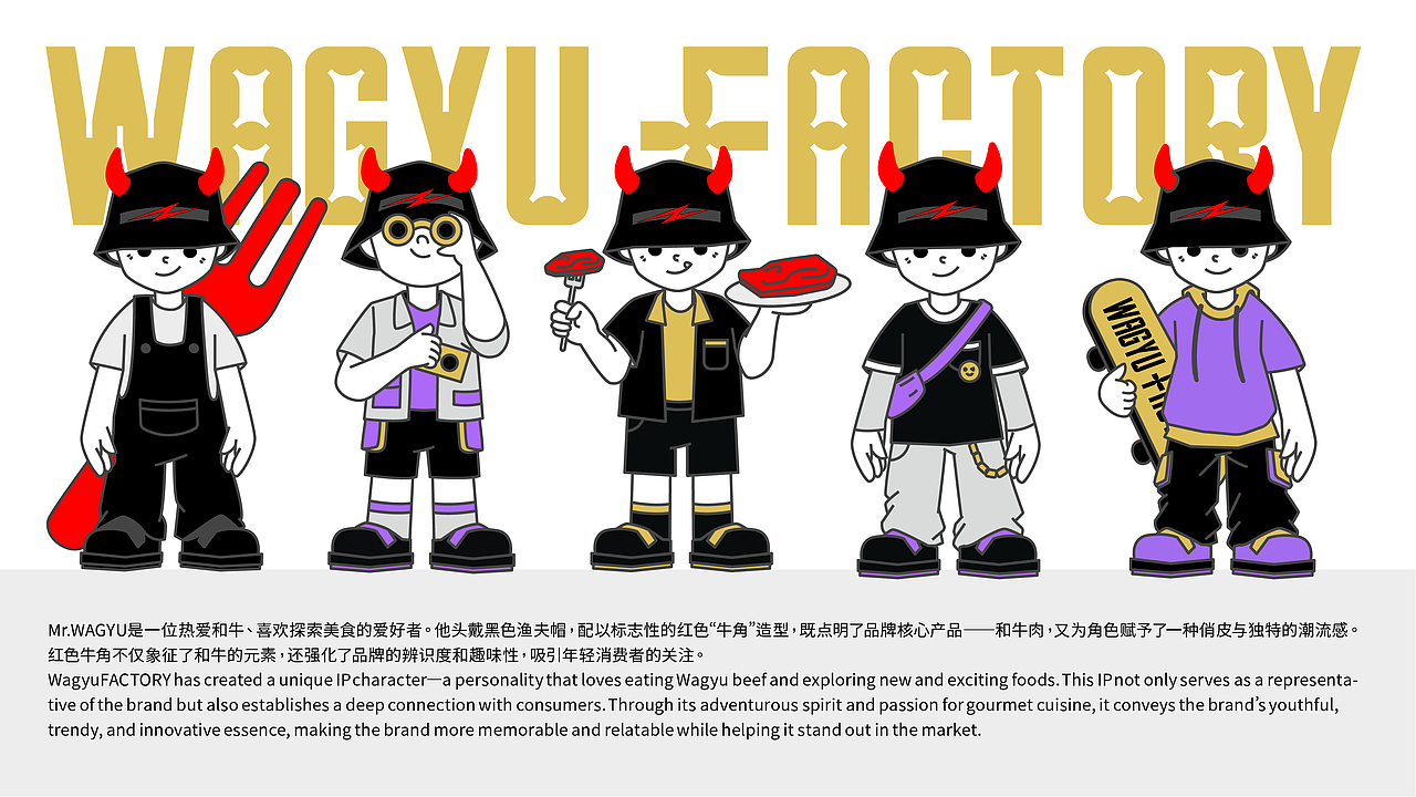 WagyuFACTORY 餐饮品牌设计(图ZMzgzOTA5Mzg4) - 品牌 - 站酷设计师ilben张艺彬原创素材 - 站酷ZCOOL
