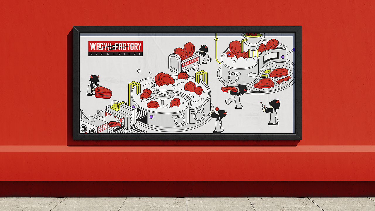 WagyuFACTORY 餐饮品牌设计(图ZMzgzOTA5NDcy) - 品牌 - 站酷设计师ilben张艺彬原创素材 - 站酷ZCOOL