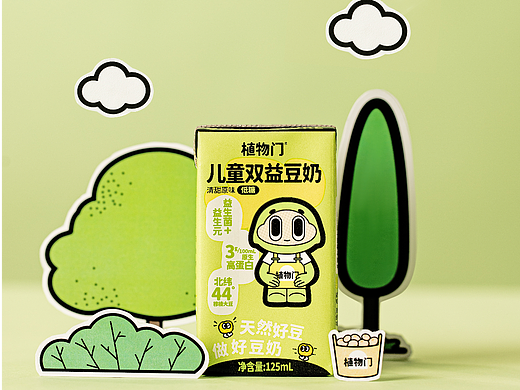美食产品摄影｜植物门儿童豆奶拍摄