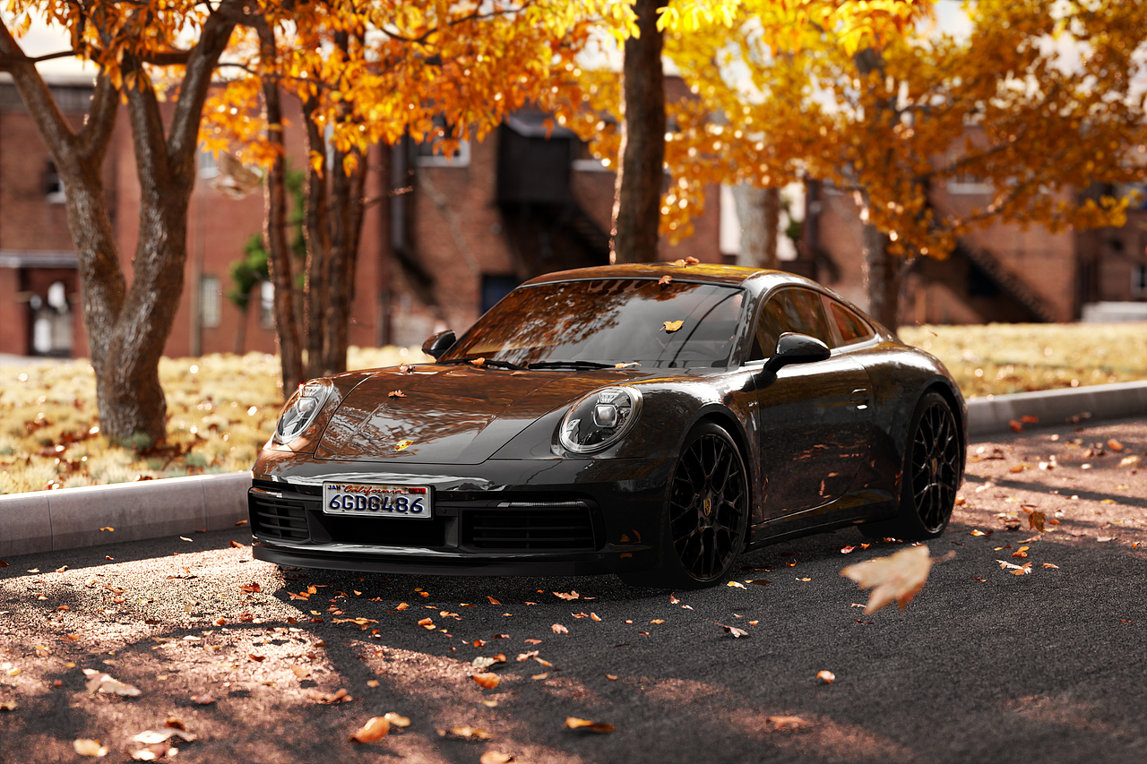 【保时捷911】渲染