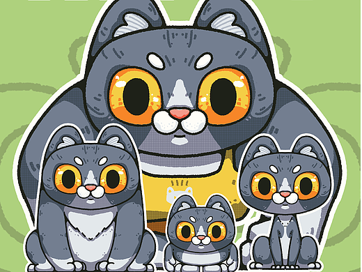 卡通猫猫