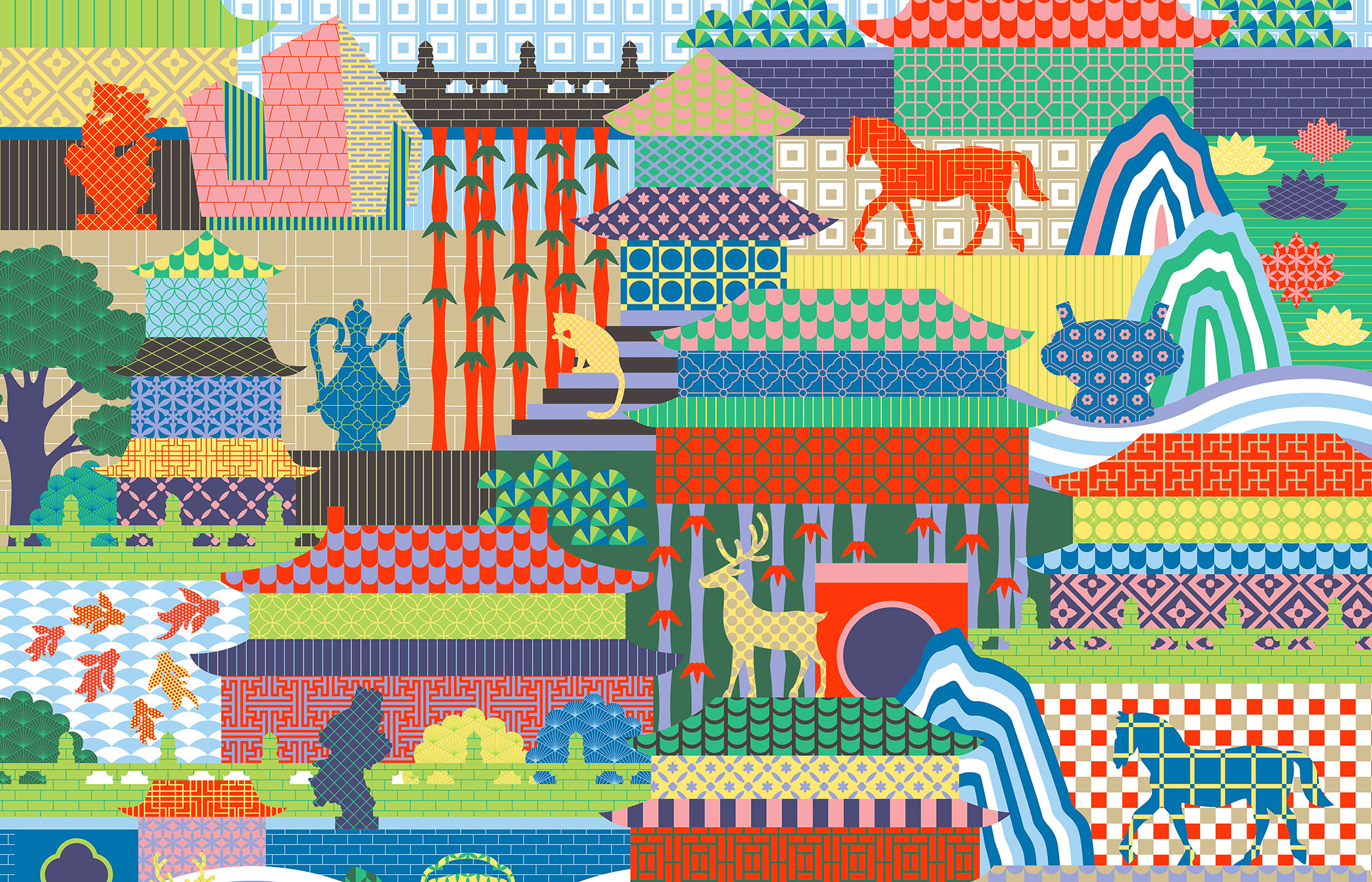 香港故宫文化博物馆文创设计——御花园系列｜365天的好设计NO.12