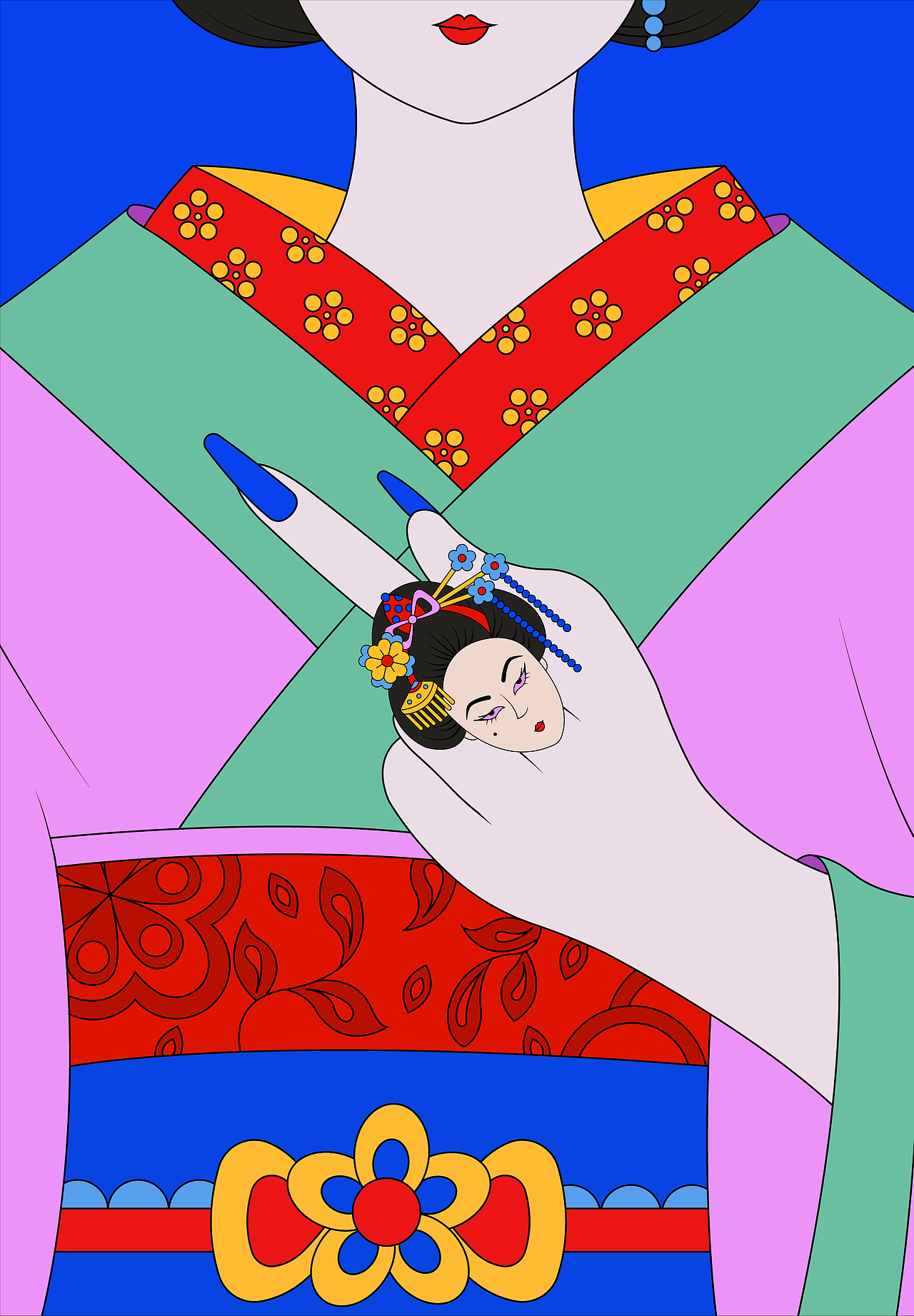 还有这样的“浮世绘”（图ZMzgzOTIzOTA4） - 艺术插画 - 站酷设计师zzz03原创素材 - 站酷ZCOOL