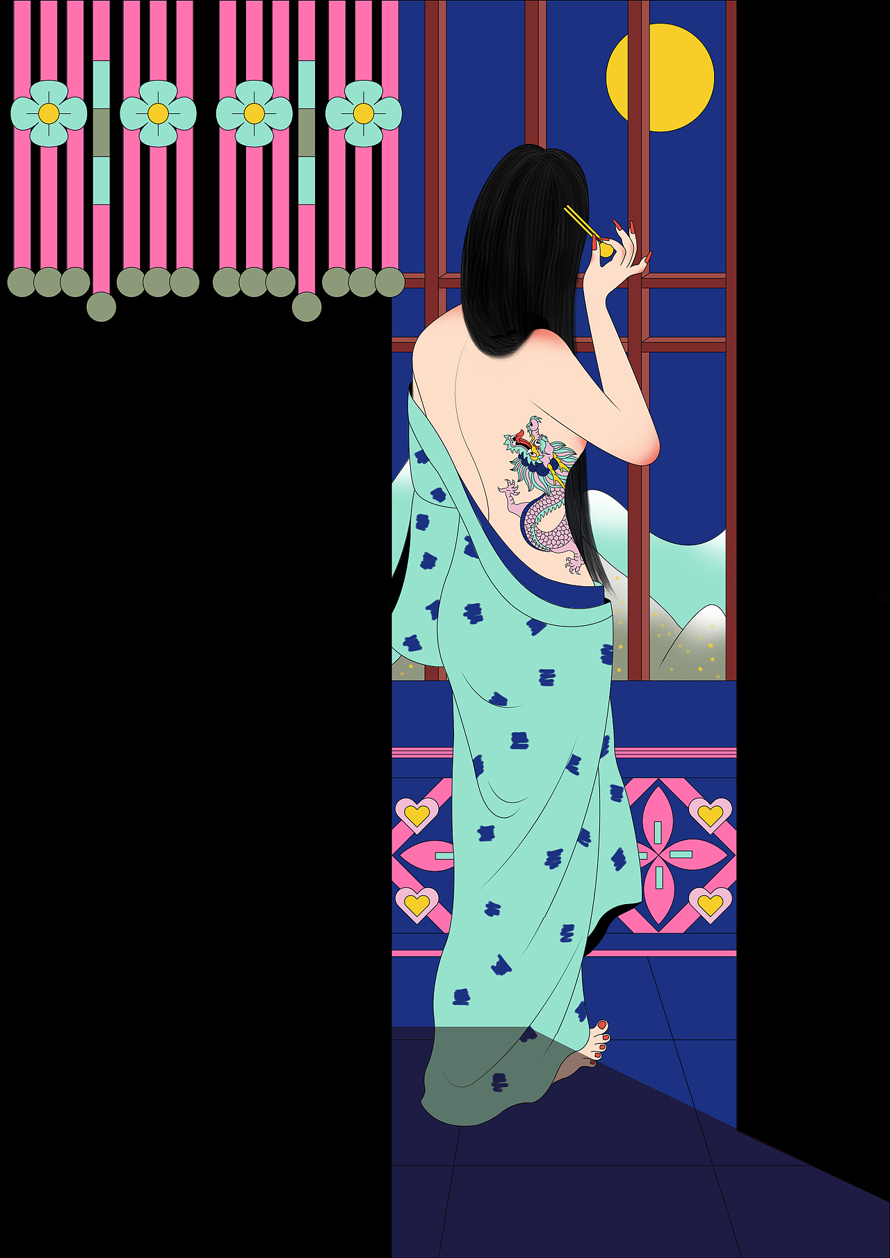 还有这样的“浮世绘”（图ZMzgzOTI0MDI4） - 艺术插画 - 站酷设计师zzz03原创素材 - 站酷ZCOOL