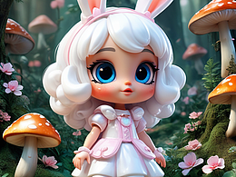 奇幻森林里的魔法使者