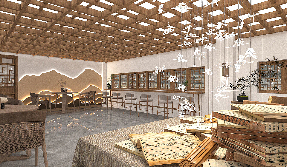 定海古城展馆｜ 三石三斤作品（图ZMzgzOTI0NDYw） - 展陈设计 - 站酷设计师三石三斤Brand原创素材 - 站酷ZCOOL