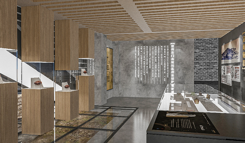 定海古城展馆｜ 三石三斤作品（图ZMzgzOTI0NDI0） - 展陈设计 - 站酷设计师三石三斤Brand原创素材 - 站酷ZCOOL