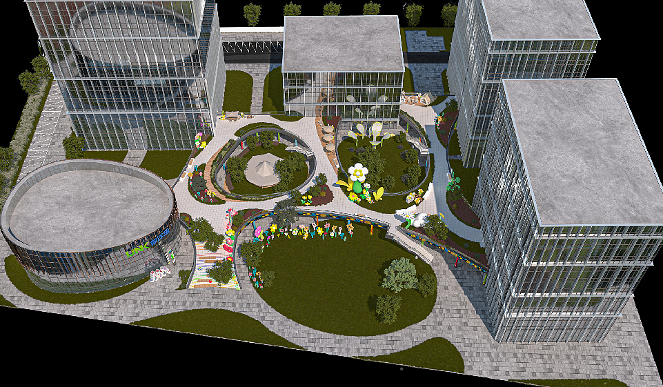 前洋里商务中心氛围包装 | 三石三斤作品（图ZMzgzOTI1NTAw） - 景观设计 - 站酷设计师三石三斤Brand原创素材 - 站酷ZCOOL