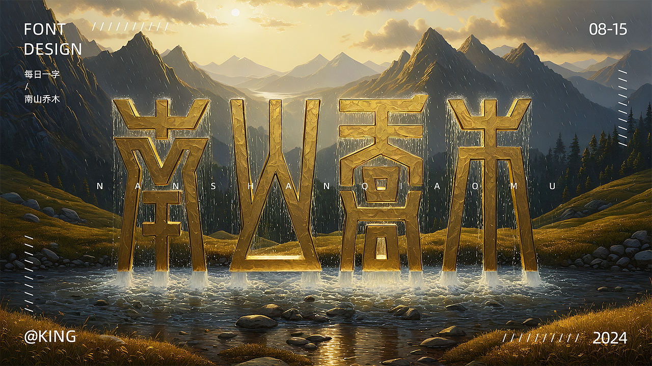 2024年度字体设计总结（图ZMzgzOTI2NjA4） - 字体/字形 - 站酷设计师KingWon原创素材 - 站酷ZCOOL