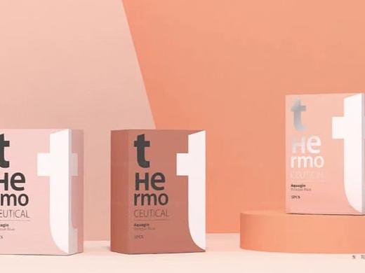 符号风面膜包装盒设计